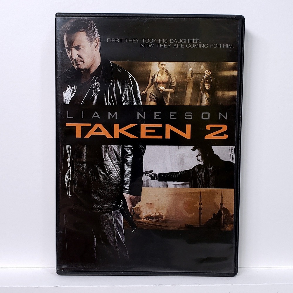 Taken 2 Liam Neeson Action Thriller DVD 2012 Widescreen‎ Alternate Endings